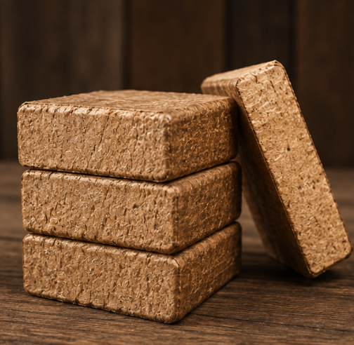 Holzbriketts