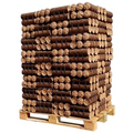 Gemischtes Pressholz aus Hart- und Weichholz – 960 kg Palette