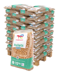 3 Paletten Pellets von TOTALENERGIES